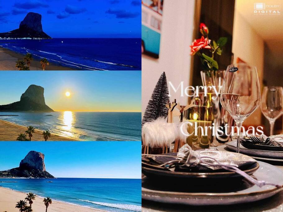 Calpe - Super Primera Linea De Playa - 3 Dormitorios المظهر الخارجي الصورة